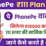 Phone Pe 111 Plan Loan : दे रहा है मात्र 111 रुपए में मासिक किस्तों ₹15000 का तुरंत लोन, जाने पूरा प्रोसेस