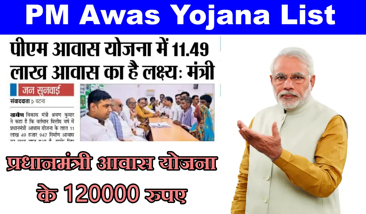 PM Awas Yojana: सभी लोगों को मिलेंगे प्रधानमंत्री आवास योजना के 120000 रुपए